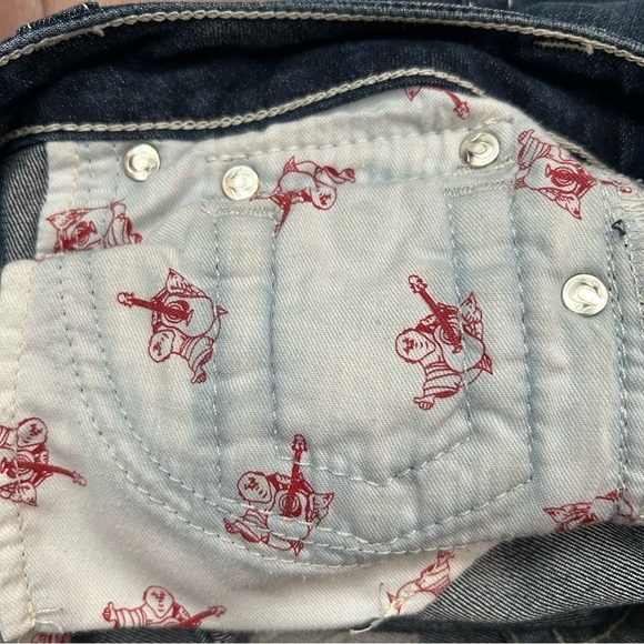 True Religion Women's Skinny Blue Jeans, Perfect for Wearing with Boots, Size 26 - Picture 16 of 16